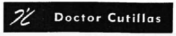 DOCTOR CUTILLAS