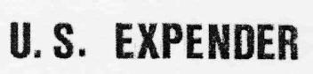 U.S. EXPENDER