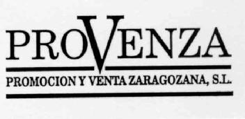 PROVENZA PROMOCION Y VENTA ZARAGOZANA, S.L