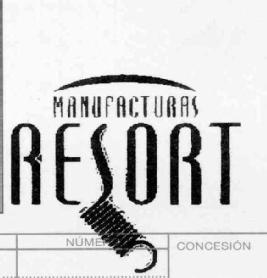 MANUFACTURAS RESORT