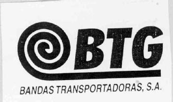 BTG BANDAS TRANSPORTADORAS, S.A