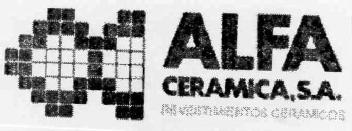 ALFA CERAMICA, S.A. REVESTIMIENTOS CERAMICOS