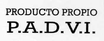 PRODUCTO PROPIO P.A.D.V.I