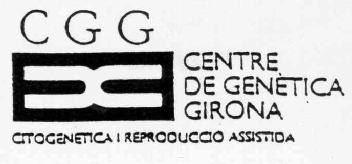 CGG CENTRE DE GENETICA GIRONA CITOGENETICA I REPRODUCCIO ASSISTIDA