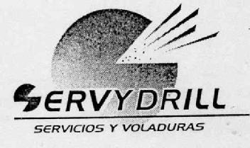 SERVYDRILL SERVICIOS Y VOLADURAS