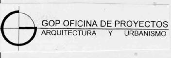 G GOP OFICINA DE PROYECTOS ARQUITECTURA Y URBANISMO
