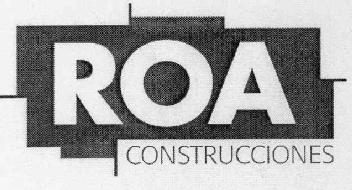 ROA CONSTRUCCIONES