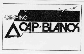 CAMPING CAP-BLANCH