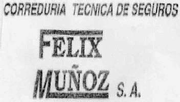 CORREDURIA TECNICA DE SEGUROS FELIX MUÑOZ S.A