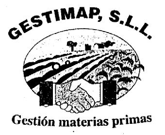 GESTIMAP, S.L.L. GESTION MATERIAS PRIMAS