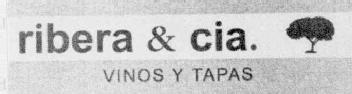 RIBERA & CIA. VINOS Y TAPAS