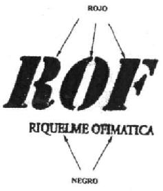 ROF RIQUELME OFIMATICA