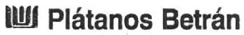 PLATANOS BETRAN