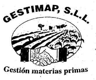 GESTIMAP, S.L.L. GESTION MATERIAS PRIMAS