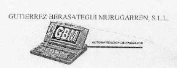 GBM GUTIERREZ BERASATEGUI MURUGARREN, S.L.L AUTOMATIZACION DE PROCESOS