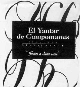 EL YANTAR DE CAMPOMANES
