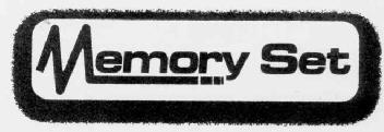 MEMORY SET