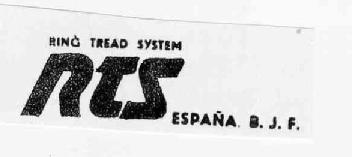 RING TREAD SYSTEM RTS ESPAÑA. B.J.F