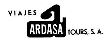 VIAJES ARDASA TOURS, S.A