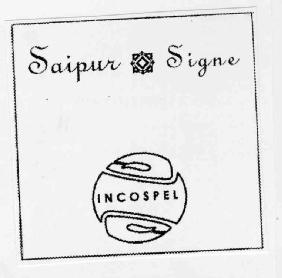 SAIPUR SIGNE INCOSPEL
