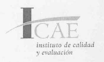 ICAE INSTITUTO DE CALIDAD Y EVALUACION