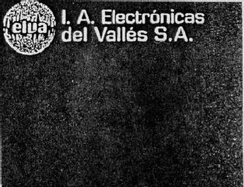 ELVA I.A.ELECTRONICAS DEL VALLES S.A