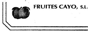 FRUITES CAYO, S.L
