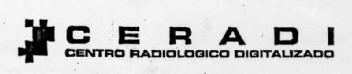 CERADI CENTRO RADIOLOGICO DIGITALIZADO