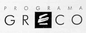 PROGRAMA GRECO