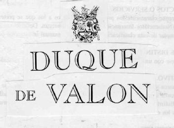 DUQUE DE VALON