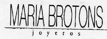 MARIA BROTONS JOYEROS