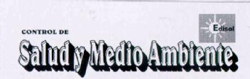 CONTROL DE SALUD Y MEDIO AMBIENTE EDISOL