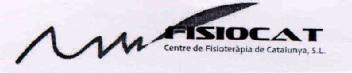 FISIOCAT CENTRE DE FISIOTERAPIA DE CATALUNYA, S.L