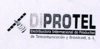 DIPROTEL DISTRIBUIDORA INTERNACIONAL DE PRODUCTOS DE TELECOMUNICACION Y BROADCAST, S.L