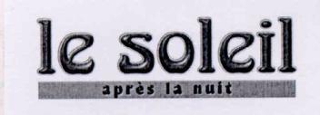 LE SOLEIL APRES LA NUIT