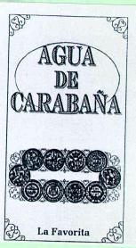 AGUA DE CARABAÑA LA FAVORITA