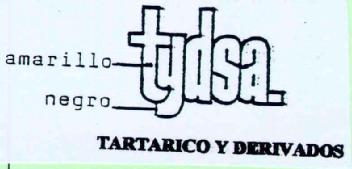 TYDSA TARTARICO Y DERIVADOS