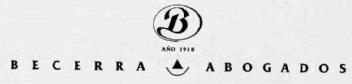 B AÑO 1918 BECERRA ABOGADOS