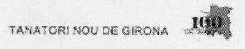 TANATORI NOU DE GIRONA 100