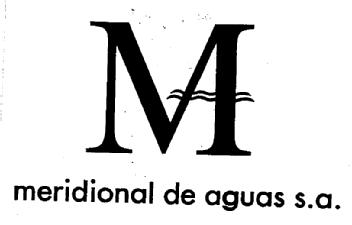 MA MERIDIONAL DE AGUAS, S.A