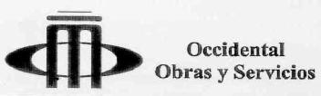 OCCIDENTAL OBRAS Y SERVICIOS