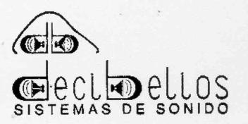 DB DECIBELIOS SISTEMAS DE SONIDO