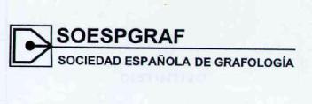 SOESPGRAF SOCIEDAD ESPAÑOLA DE GRAFOLOGIA