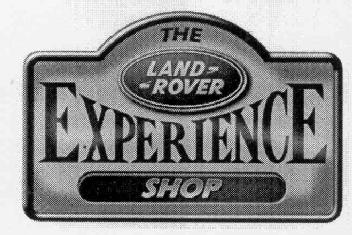 THE LAND-ROVER EXPERIENCE SHOP