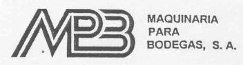 MPB MAQUINARIA PARA BODEGAS, S.A