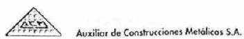 AUXILIAR DE CONSTRUCCIONES METALICAS S.A