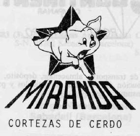 MIRANDA CORTEZAS DE CERDO