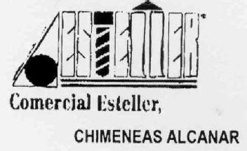 ESTELLER COMERCIAL ESTELLER, CHIMENEAS ALCANAR