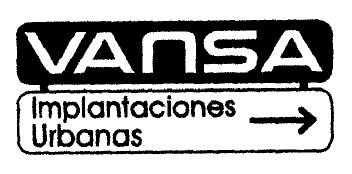 VANSA IMPLANTACIONES URBANAS