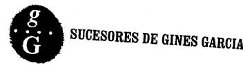 G G SUCESORES DE GINES GARCIA